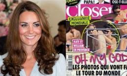 Cư dân mạng bất ngờ khui lại vụ bê bối để lộ ngực trần của Công nương Kate Middleton