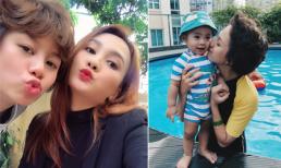 Bảo Hân than cảnh chăm con mọn dân mạng hào hứng đoán đây là em bé của Bảo Thanh (Thư) trong 'Về nhà đi con'