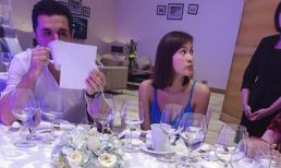 Phương Mai cùng hôn phu đến khách sạn kiểm tra thực đơn chuẩn bị cho tiệc cưới