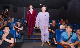 Lâu lắm mới thấy danh hài Hoài Linh xuất hiện với bộ bà ba quen thuộc, khen cháu trai giống chị nuôi mình