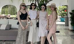 Chị em nhà Thiều Bảo Trang chung một khung hình: Toàn mĩ nhân sắc nước hương trời