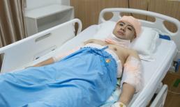 Ca sĩ Akira Phan gây sốc với hình ảnh băng bó khắp người