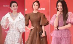 Thảm đỏ LHP quốc tế Thượng Hải: Màn đọ sắc 'gay cấn' của sao hạng A Chương Tử Di, Thư Kỳ, Thang Duy