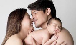 “Mỹ nhân đẹp nhất Philippines” đăng ảnh con trai út nằm trên vai chồng siêu đáng yêu nhân “Ngày của cha” 