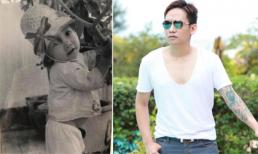 Lí do 'dở khóc dở cười' khiến ngày bé Duy Mạnh toàn phải mặc đồ con gái