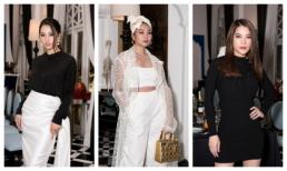 Thanh Hằng giữ vững phong độ với thời trang miền viễn chinh, Trương Ngọc Ánh khoe eo con kiến với tông đen