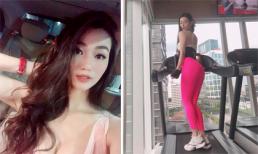Chăm tập gym giữ vóc dáng là thế, Khánh My vẫn bị đồn 'sửa banh chành'