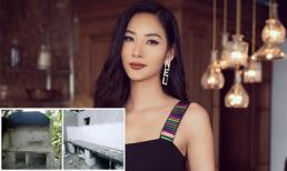 Hoàng Thùy khoe khả năng hội họa, trổ tài vẽ kiến trúc công trình cực ấn tượng trước khi trở thành Á hậu