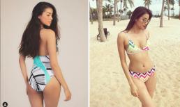 Sau khi dính tin đồn đã sinh con ở Mỹ, gu chọn bikini của Phạm Hương khác hẳn trước đây