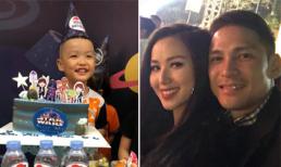 Bận rộn tổ chức sinh nhật cho con, Tâm Tít cũng không quên gửi món quà cùng lời nhắn ngọt ngào đến chồng