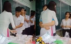 Cô giáo tâm lý nhất năm, tự tay mua trà sữa ủng hộ tinh thần sĩ tử trước kỳ thì THPT 