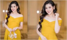 Á hậu Tú Anh xách túi nhựa 30 triệu đồng đi event giữa trời nắng nóng kỷ lục