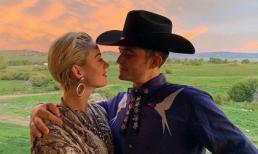 Khoảnh khắc tình bể bình: Orlando Bloom hóa chàng cao bồi say đắm nhìn người tình tóc ngắn 