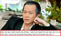 Danh hài Hoài Linh bức xúc khi bị kẻ xấu lợi dụng hình ảnh, bịa đặt lời nói để PR sản phẩm