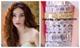 Khoe cách giữ dáng có một không hai, Hà Hồ còn gây choáng với mớ kim cương lấp lánh