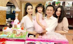 Trịnh Kim Chi tổ chức sinh nhật ấm áp cho công chúa nhỏ 