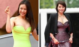 Thảm đỏ Bifan 2019: Hoa hậu Honey Lee và “chị đại” Kim Hye Soo thi nhau khoe ngực khủng 