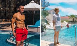 Cùng đăng ảnh chụp ở hồ bơi, Quốc Thiên được khen hết lời, Đức Phúc nhận 'cái kết đắng'