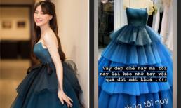 Hòa Minzy gặp sự cố với khóa váy trước khi ra sân khấu