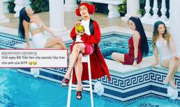 Không hổ danh 'thánh lầy', BB Trần xuất hiện 'độc đáo' cạnh dàn mỹ nữ trong MV của Sơn Tùng M-TP khiến fan rần rần mong chờ 'Hãy trao cho anh' phiên bản parody!