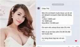 Hot girl Mai Thỏ bị gạ đi khách với giá 5 ngàn USD/giờ, qua đêm hơn 230 triệu