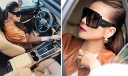 Siêu mẫu Thanh Hằng tự tặng quà sinh nhật cho mình bằng xế sang hơn 3 tỷ