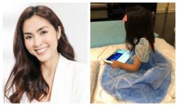 Xuýt xoa trước vẻ phổng phao của con gái Hà Tăng dưới ống kính của bố