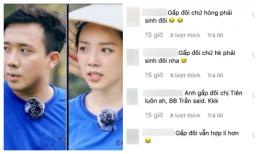 Trấn Thành thích thú chia sẻ khoảnh khắc như anh em song sinh với Tóc Tiên, fan dội 'nước lạnh' thẳng tay