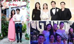 Đông Nhi và Ông Cao Thắng được mệnh danh là 'Cặp đôi vàng của làng đi ăn cưới'