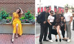 Đi chơi cùng Kim Lý và gia đình, Hà Hồ 'tố': 'cả nhà ai cũng mê chụp ảnh, mà không ai chụp đẹp'