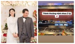 Sau gần 1 năm kết hôn, Á hậu Thanh Tú khoe điều lãng mạn ông xã đại gia làm cho mình