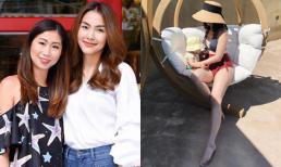 Nhìn ảnh check-in Santorini khoe đôi chân dài cực phẩm, không ai nghĩ rằng chị chồng Hà Tăng sinh con chưa đầy năm