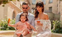 Gia đình Hà Anh xúng xính đi ăn trưa tại khách sạn nổi tiếng bậc nhất Paris