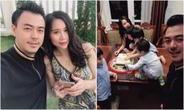 Khoe được tổ chức sinh nhật sớm nhưng nhan sắc bà xã MC Tuấn Tú mới chiếm trọn spotlight