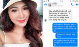 Giữa lúc con cần 4 tỉ để thay tủy, Minh Hiền nhắn cho bố của con trai thì được đáp trả: 'Em tự lo đi'