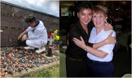 Đàm Vĩnh Hưng tới thăm mộ mẹ nuôi ngoại quốc tại Mỹ