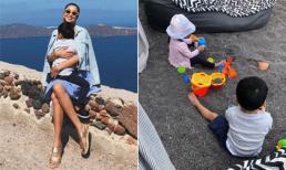 Tăng Thanh Hà khoe con trai lớn phổng phao, cực quấn mẹ 