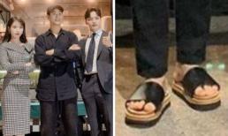 Kim Soo Hyun chứng tỏ: Mặt đẹp dáng cao, đi dép lê cũng vẫn lãng tử 