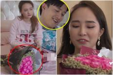 Dân mạng bóc mẽ bó hoa 'tiểu tam' gửi tặng Thư lại được Vũ mang tặng lại Nhã