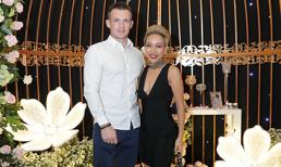 Sau thời gian làm mẹ đơn thân, Thảo Trang tình tứ cùng trai Tây cực điển trai dự đám cưới Thu Thuỷ