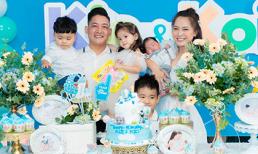 Hải Băng - Thành Đạt tổ chức tiệc linh đình cho hai cậu quý tử