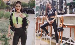 Bị đồn mang bầu, sang Mỹ sinh con, Hương Tràm phủi bay bằng cách diện đồ khoe eo thon