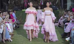 Hoa hậu H'Hen Niê và Á hậu lệ Hằng diện tông hồng, nắm tay nhau làm vedette