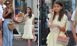 Ra dáng thiếu nữ ở tuổi 13, Suri vẫn có những hành động đáng yêu hết nấc