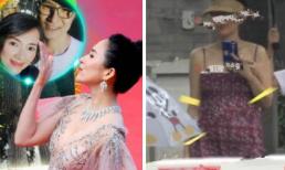 Chương Tử Di bị nghi bầu bí khi mặc váy rộng lộ vòng 2 lớn 