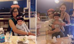 Khoe con trai đáng yêu, Lâm Khánh Chi nhắn nhủ: 'lớn lên mẹ đầu tư cho con tới bến luôn'