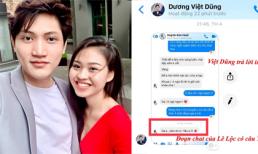 Lộ tin nhắn diễn viên Lê Lộc nói yêu Việt Dũng 'Người ấy là ai'
