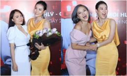 Nhật Thủy Idol xinh đẹp, rạng rỡ, Thu Quỳnh sexy táo bạo tới chúc mừng Thanh Hương