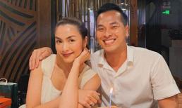 Tăng Thanh Hà đẹp như nữ thần đi dự sinh nhật người anh thân thiết