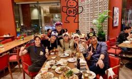 Qua bão scandal, Trương Thế Vinh vui vẻ cùng hội 'Chạy đi chờ chi' mừng sinh nhật Jun Phạm